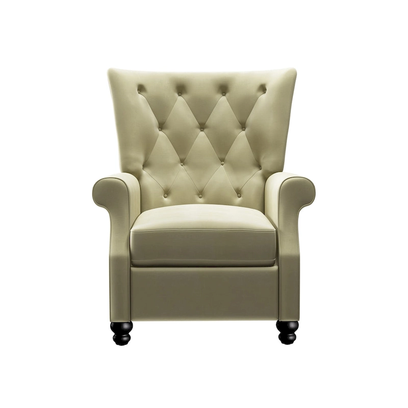 Copper Grove Plush Pushback Recliner Chairs (Set of 2)