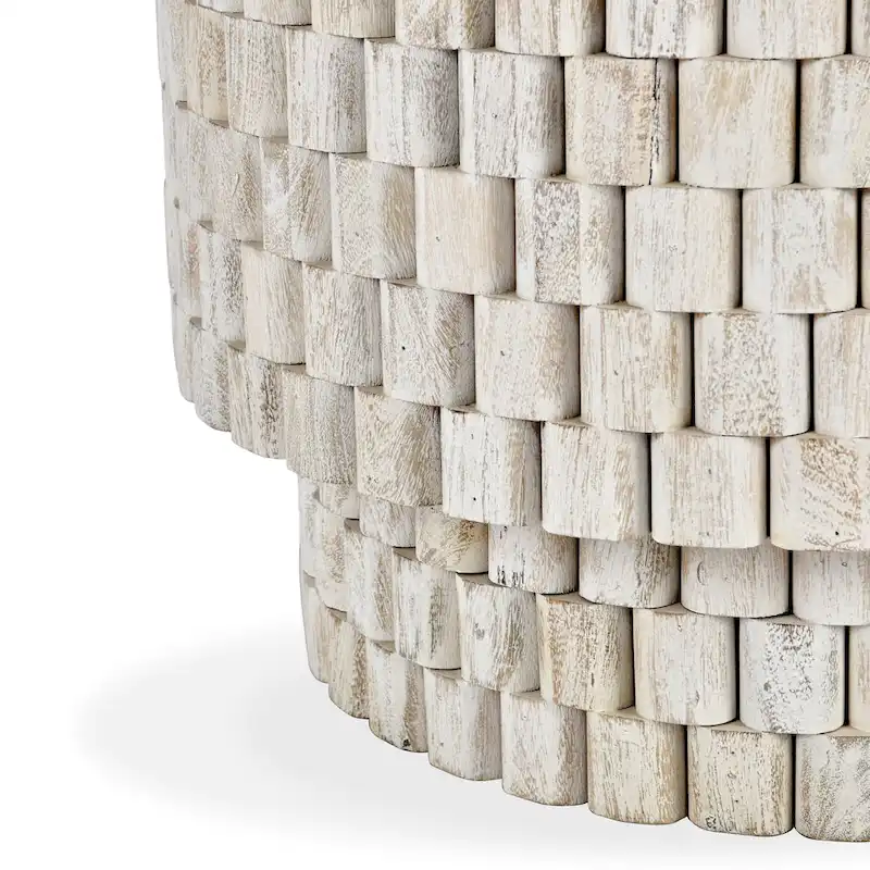 25-inch Round End Table, 25