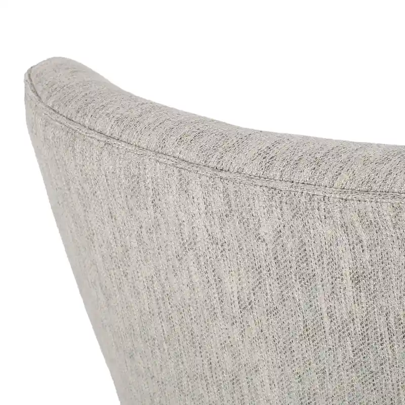 Fabric Upholstered Wood Dining Chairs (Set of 2)