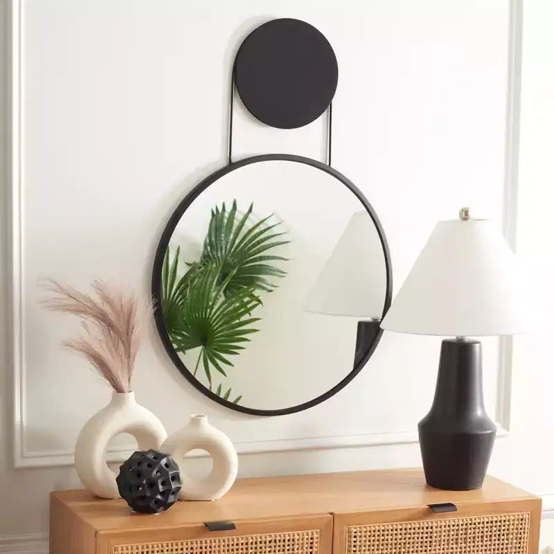 Aura Mirror - 24 x 36.5 - MRR3071 - Matte Black - Safavieh