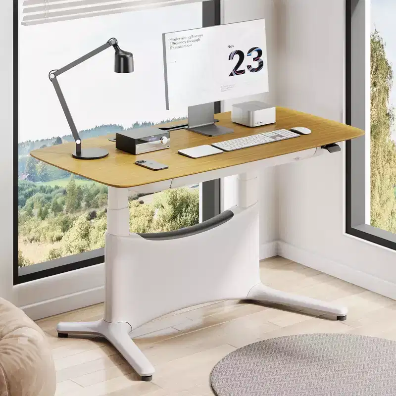 LumiDesk All in 1 Electric Height Adjustable Desk  Smart, Modular & Ergonomic
