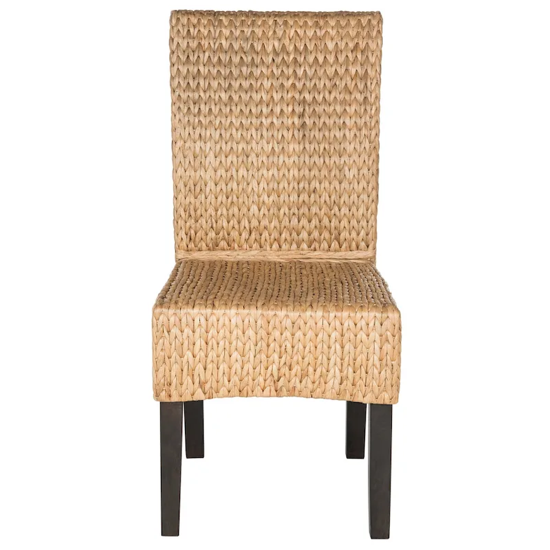 SAFAVIEH Clemensa Natural Dining Chair (Set of 2) - 18.1 x 22.8 x 39 - 18Wx23Dx39H