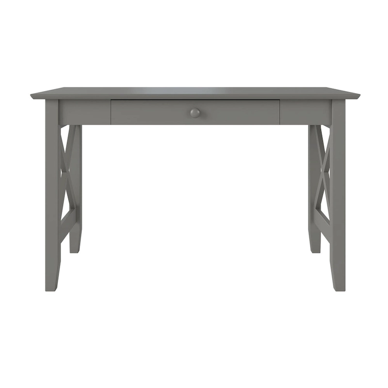 Lexi Writing Desk with Drawer in Grey