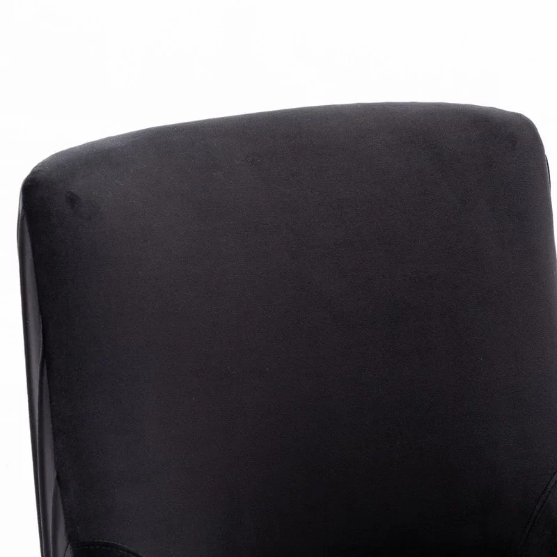 Mid Century Velvet Accent Dining Chair Set of 2 with Rear Handle