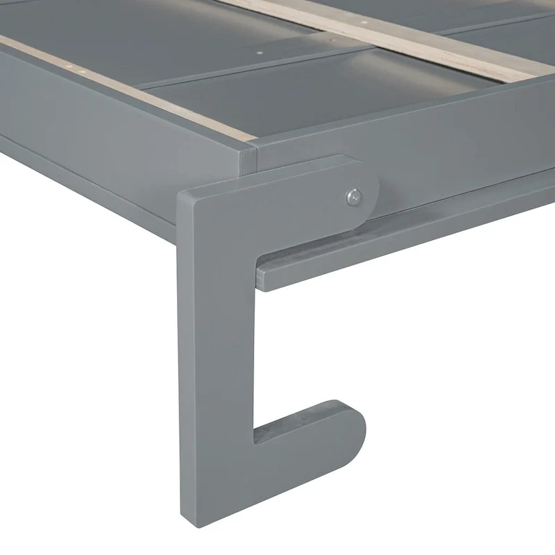 Murphy Bed (Wall Bed) — Featuring Wardrobe, Desk, Drawers, And Shelving