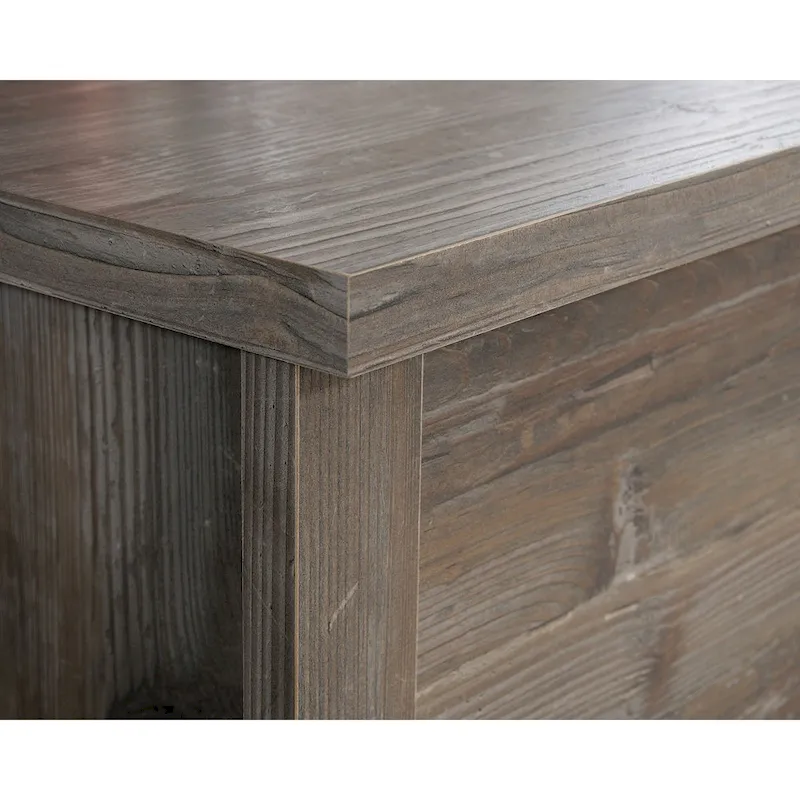 Lateral File Cabinet with Safety Interlock - Pebble Pine Finish