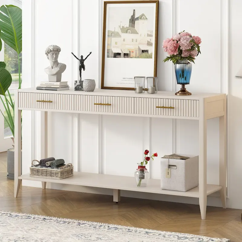 High-Quality Entryway Console Table