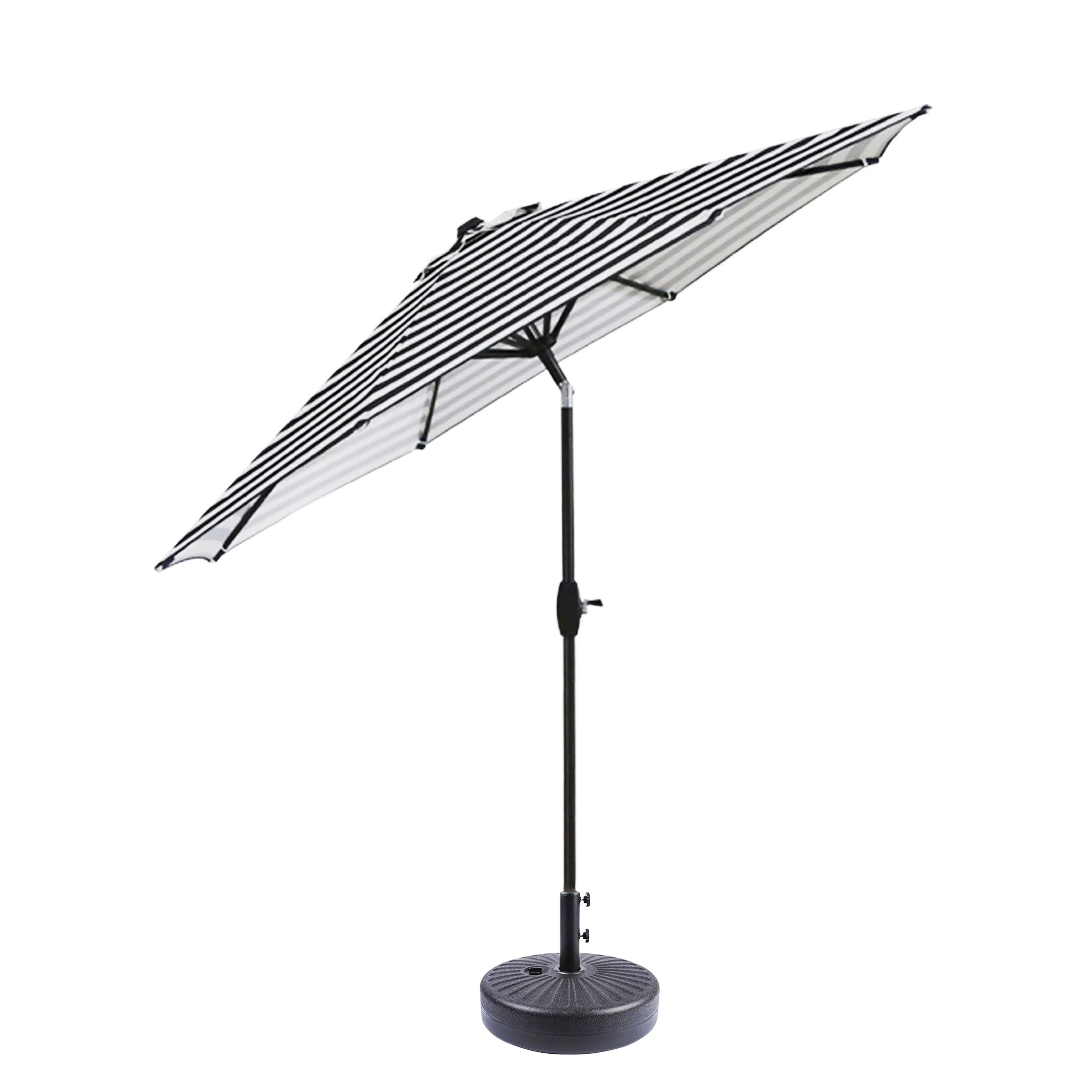 Holme 9-foot Patio Umbrella and Base Stand