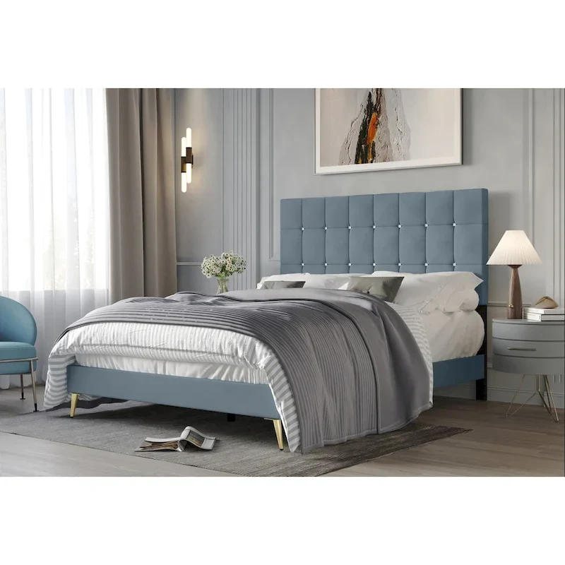 Marcella Upholstered Panel Bed