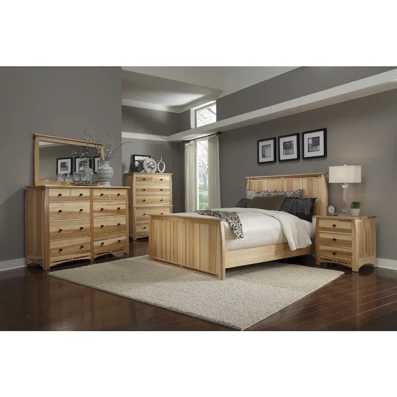 Simply Solid Emilian Solid Wood 5-Piece King Bedroom Collection