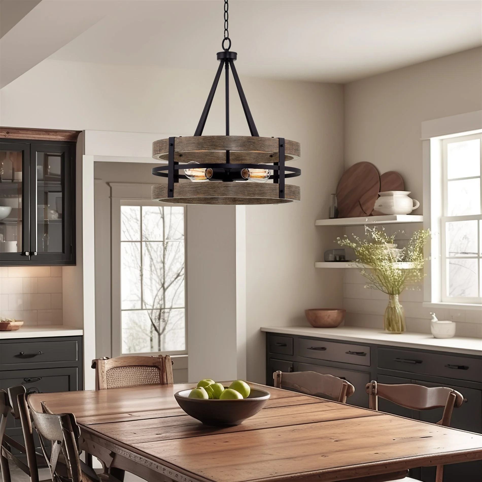 Maybrook 23 4-Light Modern Farmhouse Chandelier