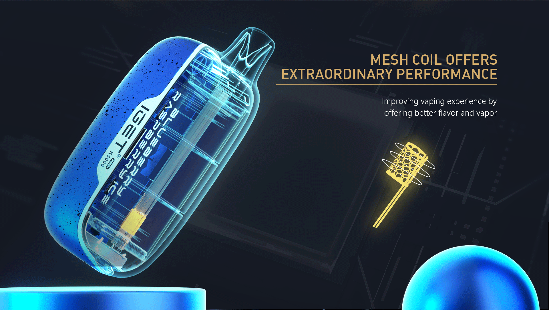 IGET Moon K5000 puffs 20 Flavors NEWEST