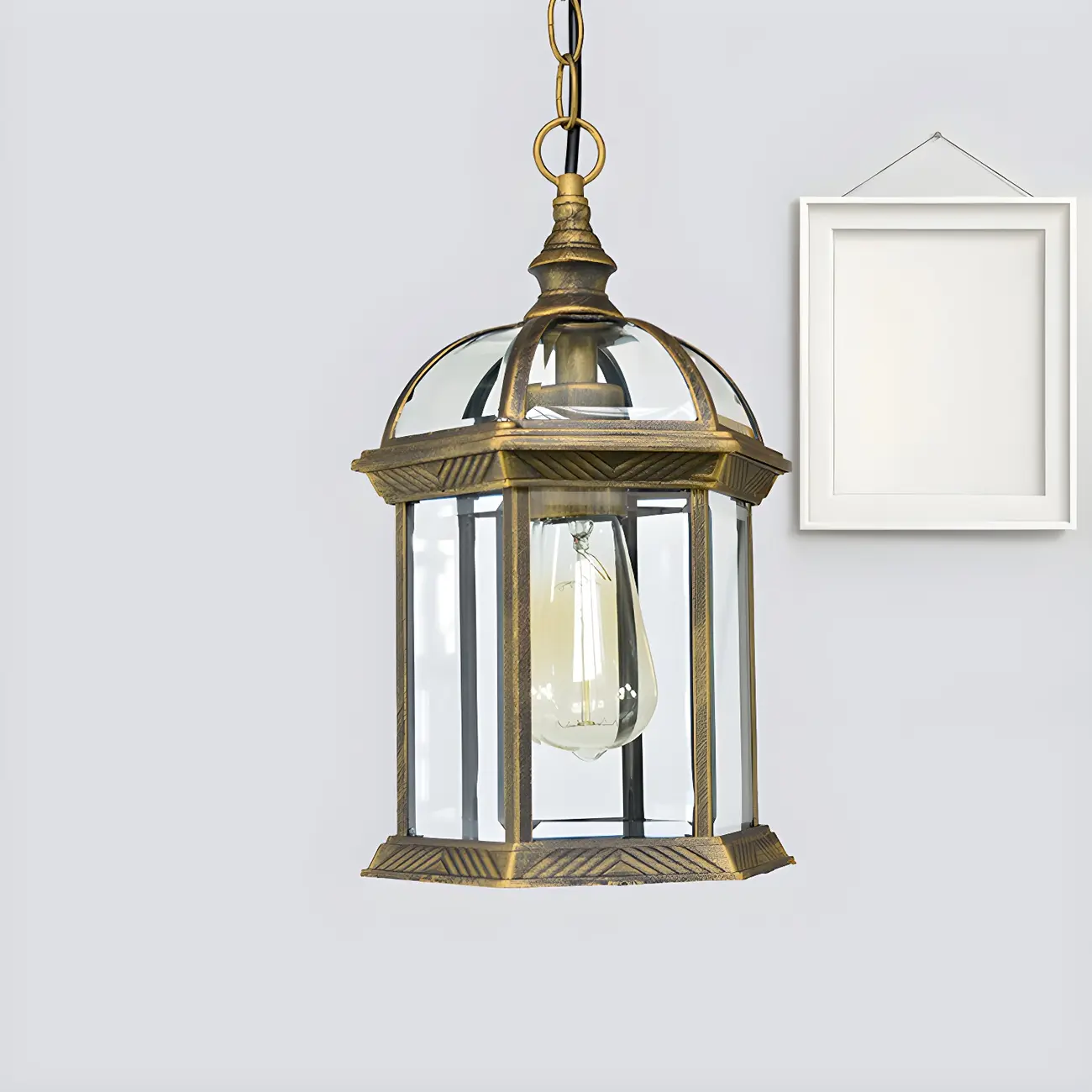 Vintage Lantern Hanging Pendant Lights