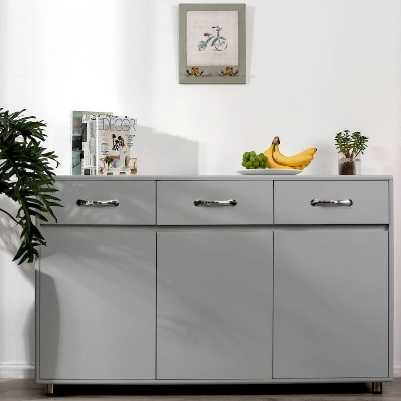 Modern Sidrboard, Side Table with Drawer and Doors