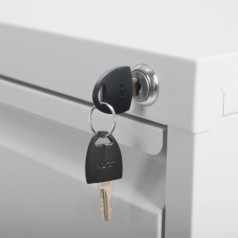 4 Drawer Metal Vertical File Cabinet w/Lock Office Home File Cabinet