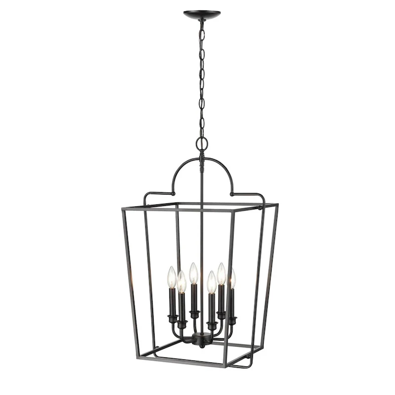 Metal 6 Light Pendant light