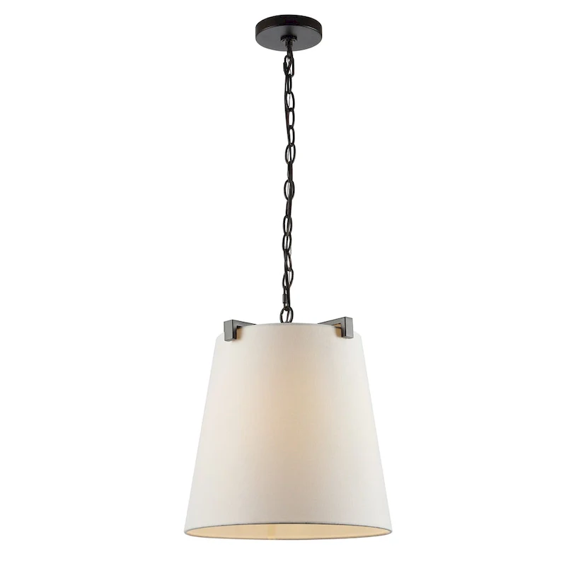 SAFAVIEH Lighting Caridad Pendant - 13  x 13  x 13  - Oil Rubbed Bronze - 13Wx13Dx88H