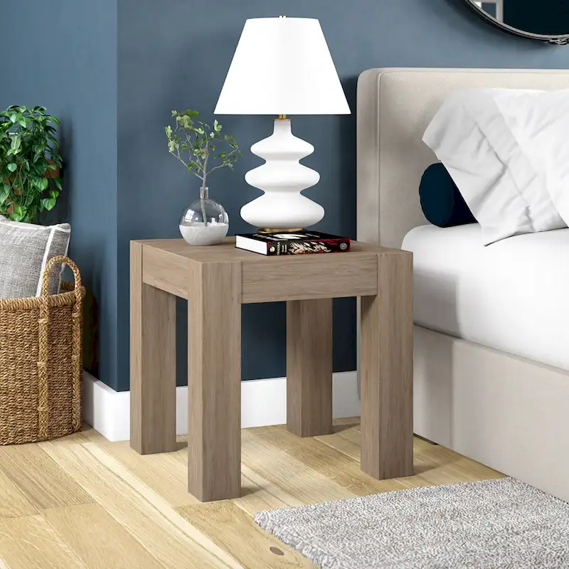 Langston 22  Wide Square Side Table - 22  Wide