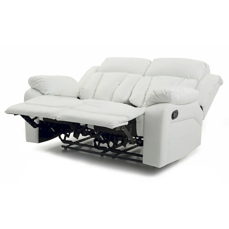Daria Faux Leather Reclining Loveseat