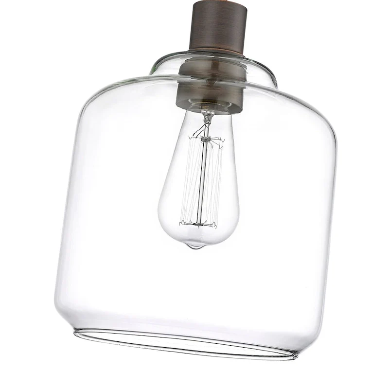 Millennium Lighting Asheville 1 Light Mini-Pendant Fixture with Clear Glass Shades