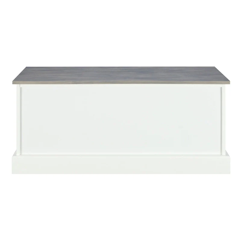 Traditional Wood Cabinet with Baskets