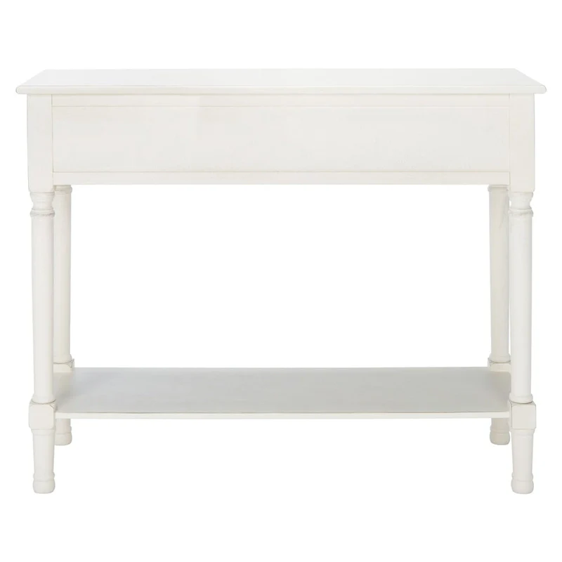 SAFAVIEH Lucetta 2-Drawer Console Table - 35.5 W x 13 L x 29.5 H - 36Wx13Dx30H