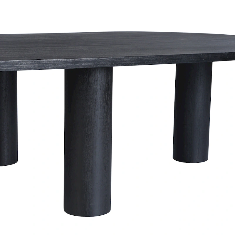 Kali Oval Mango Wood Coffee Table by East at Main