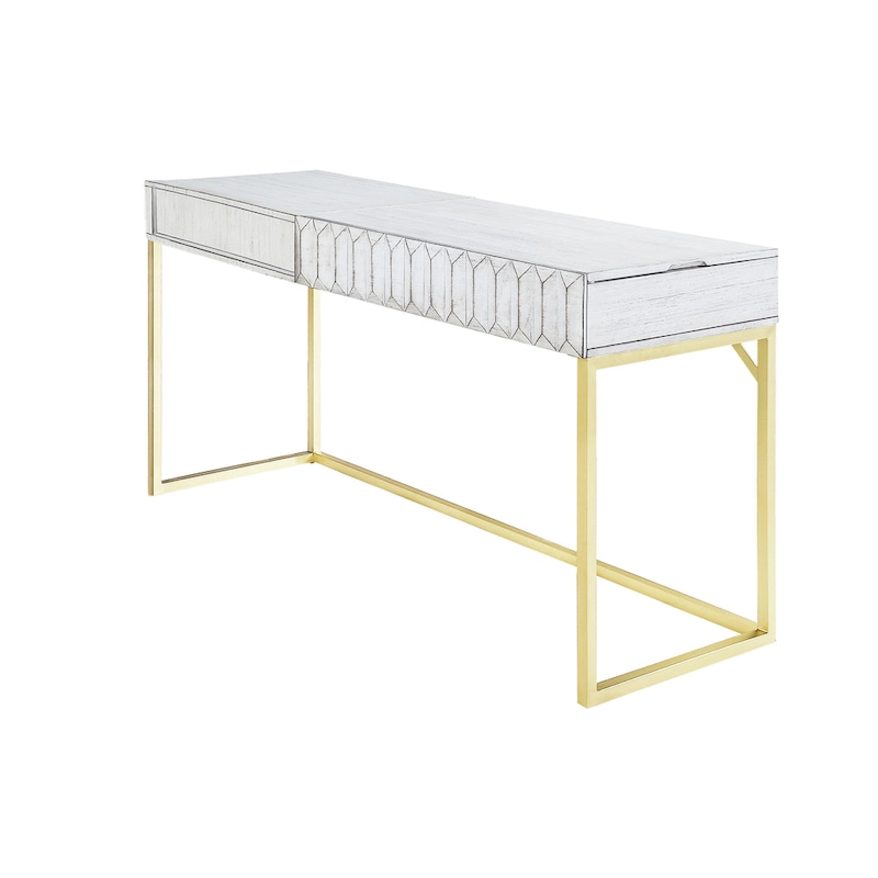 Bird Modern 57-inch Metal Lift-top Standing Desk by Furniture of America