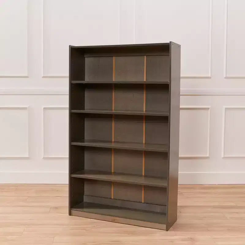 ECR4Kids Wooden Classic Bookcase with Adjustable Shelves, 60in, Classroom Bookshelf