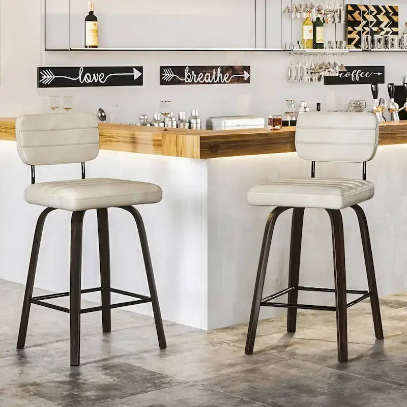 Swivel Bar Stools Bentwood Counter Height Bar Stools