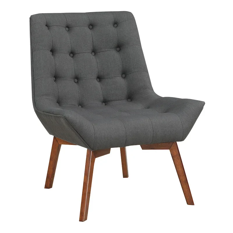 Shelly Tufted Chair with Coffee Legs