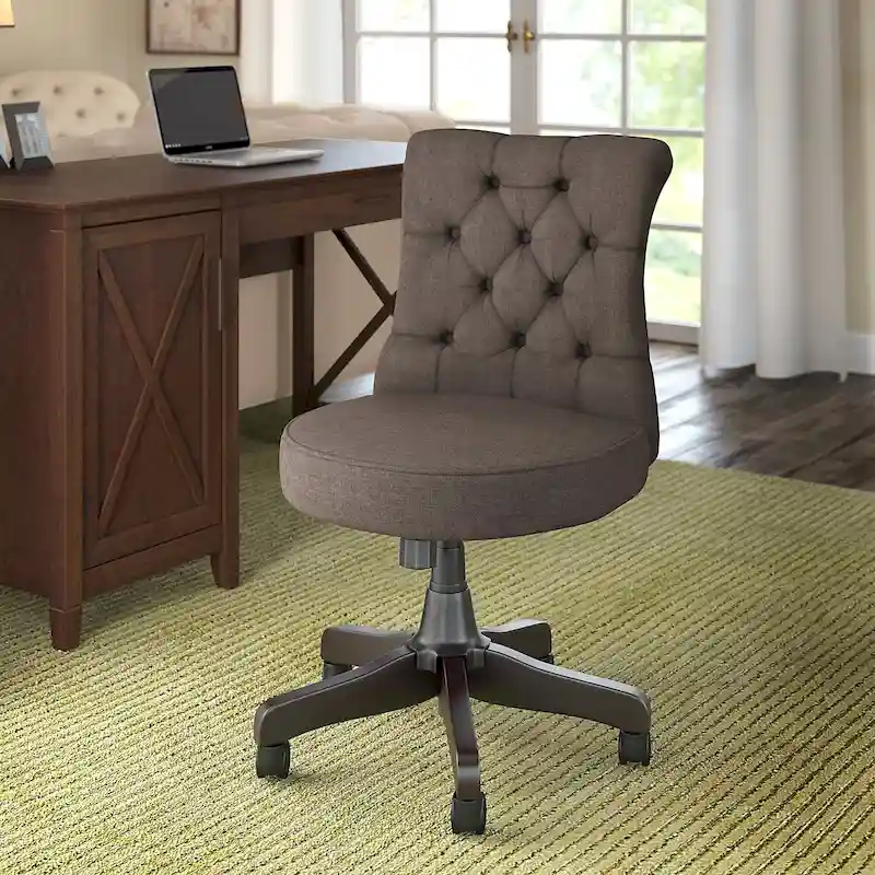 Key West Mid Back Tufted Office Chair by Bush Furniture