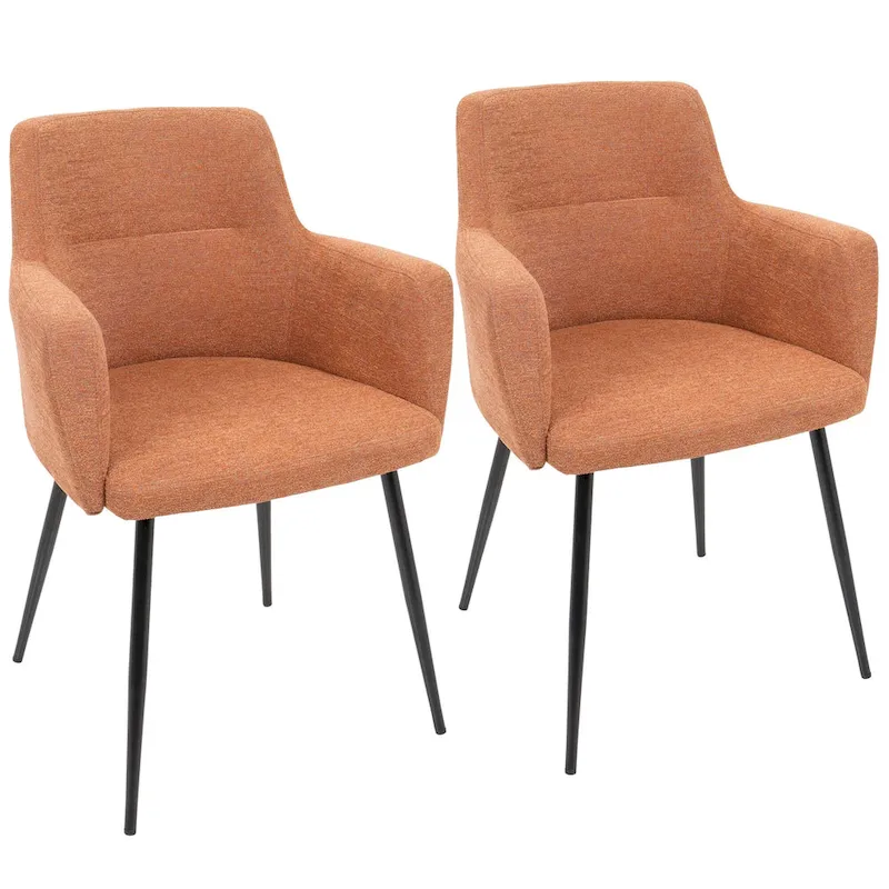 Modern-Style Dining Chairs & Accent Chairs (Set of 2)