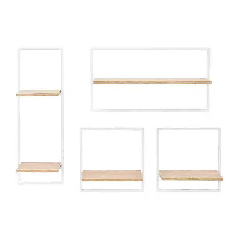 4pc Framed Wall Shelf Set - Danya B.
