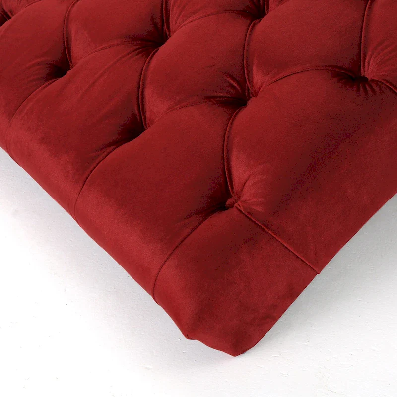 Garret Tufted Velvet Chaise Lounge by Christopher Knight Home