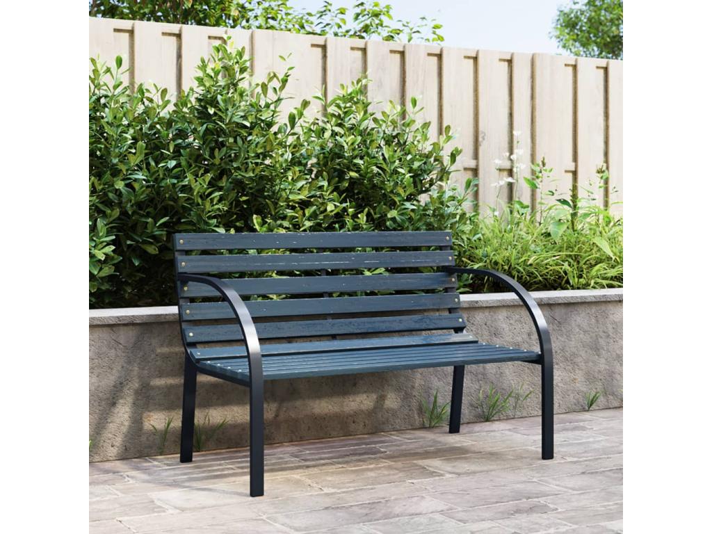 Banc Jardin Gris - Gris