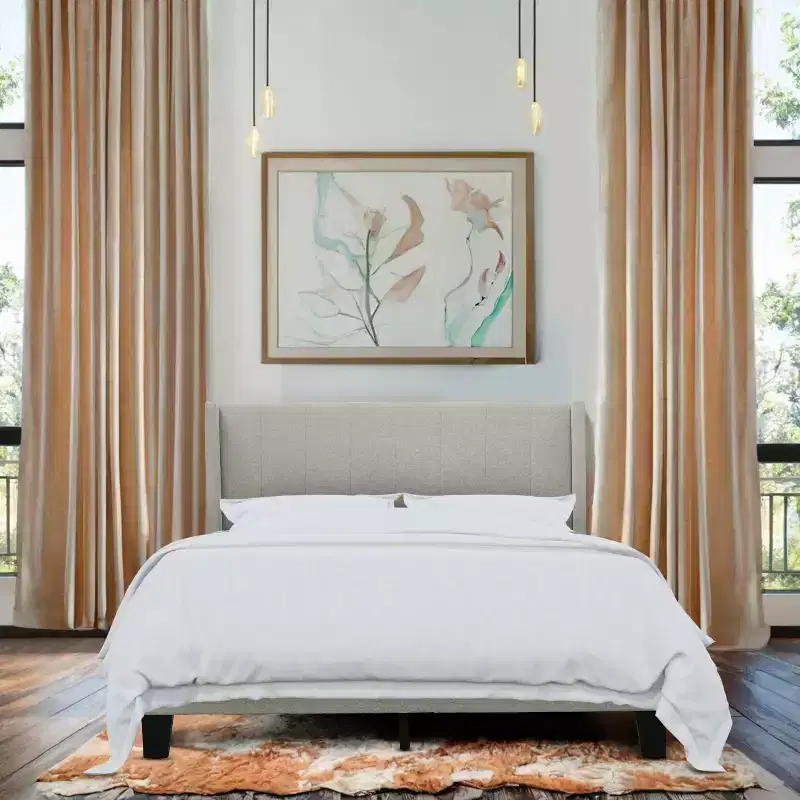 Home Design Cranston Panel Bed