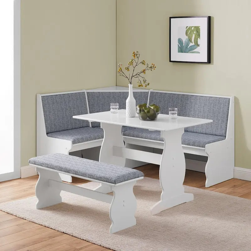 Breakfast Nook 3-piece Dining Set