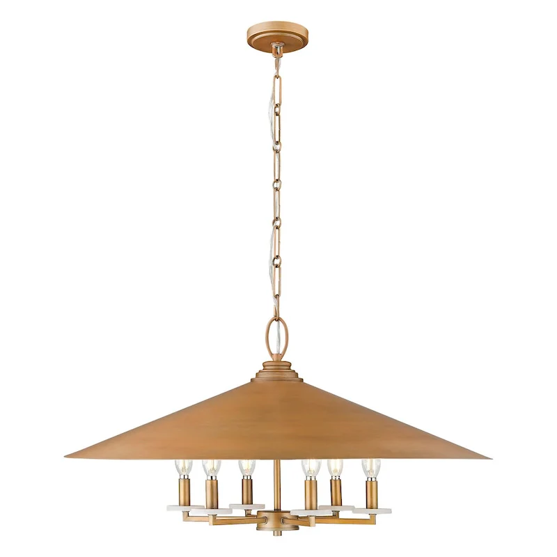 Z-Lite 1953-32 Rialto 6 Light 32  Wide Pendant