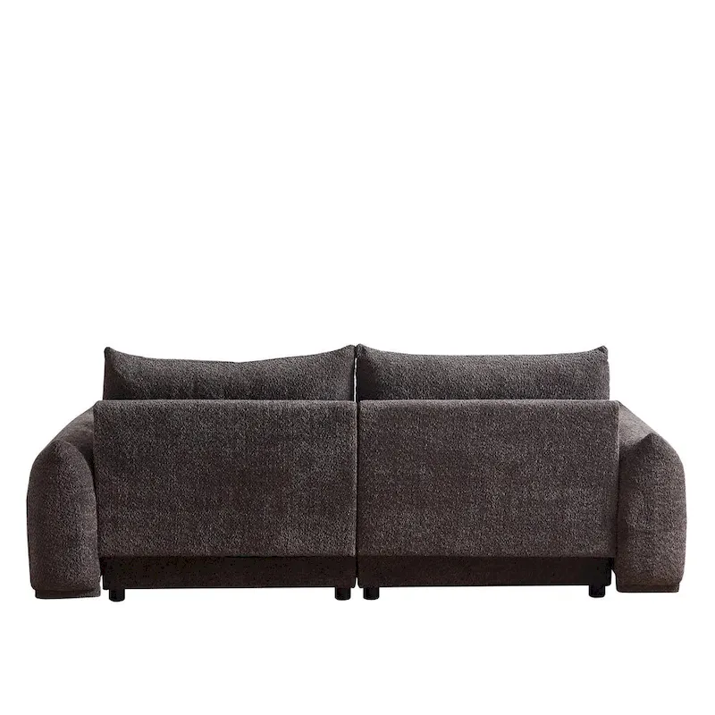 Lamb's wool 2-seater sofa