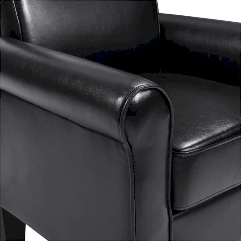 Accent Chairs, Comfy Sofa Chair, Armchair PU leather