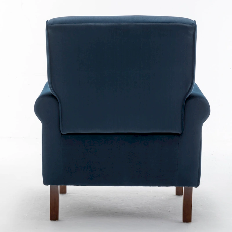 Traditional Rolled Arm Living Room Armchair