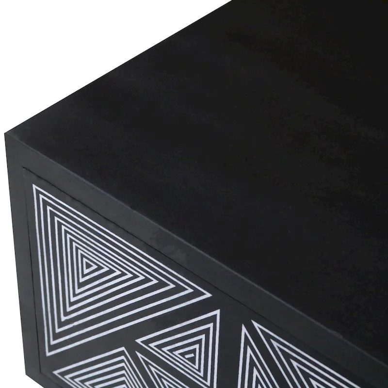 Bidi Mid-Century Modern 56-inch Wood 2-Open Shelf TV Stand by Furniture of America