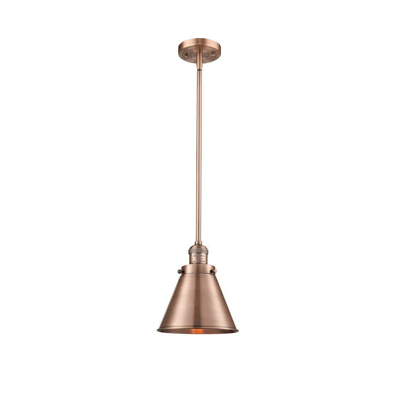 Innovations Lighting Appalachian - 1 Light 8  Stem Hung Mini Pendant
