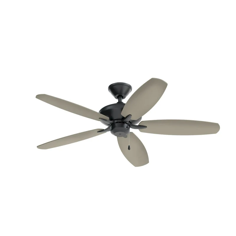 Kichler Renew 52 inch Ceiling Fan Satin Black with Reversible Blades