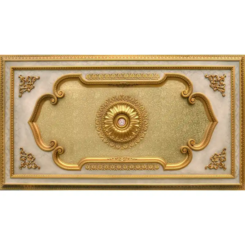 Blanco Rectangular Chandelier Ceiling Medallion 94 inches