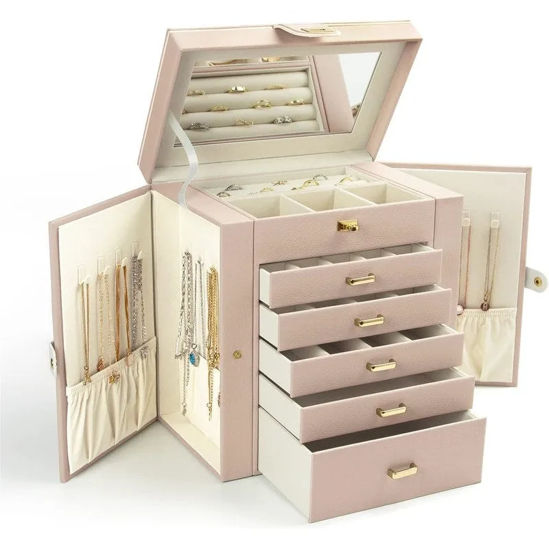 Jewelry Box for Women - 6.8D x 10.6W x 11.4H