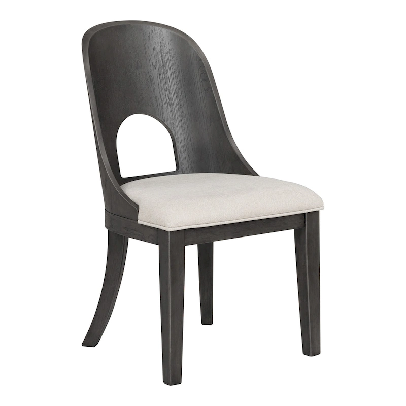 Furniture of America Piez Modern 5-Piece Solid Wood Round Dining Set