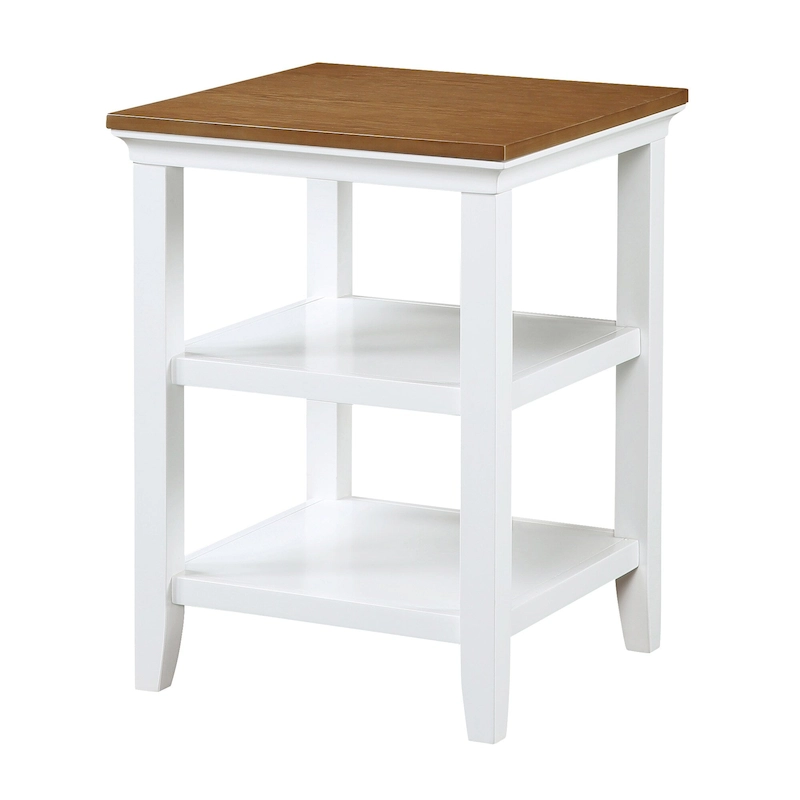 Convenience Concepts Tribeca End Table with Shelves