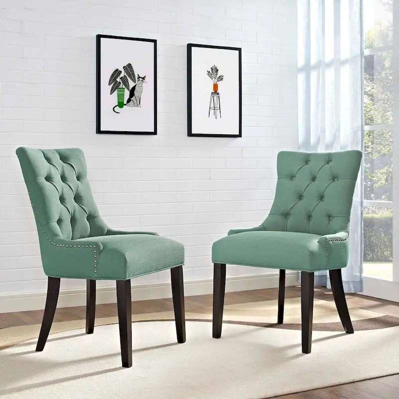 Modway Regent Fabric Dining Chair (Set of 2)